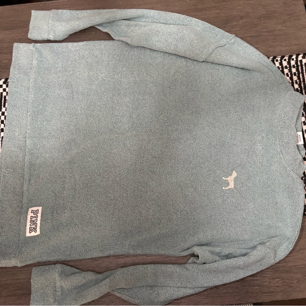 PINK Victoria's Secret Sweater in Soft Blue